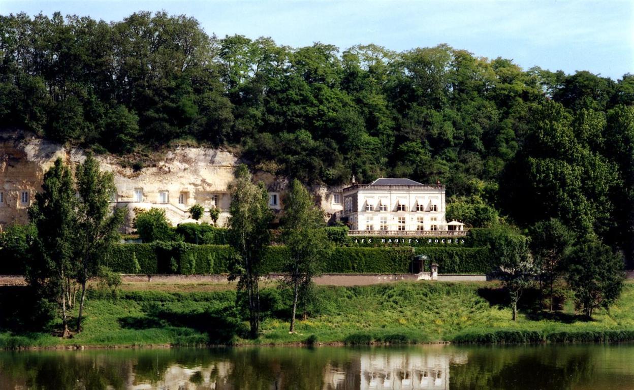 Hotel Les Hautes Roches Rochecorbon Exterior photo